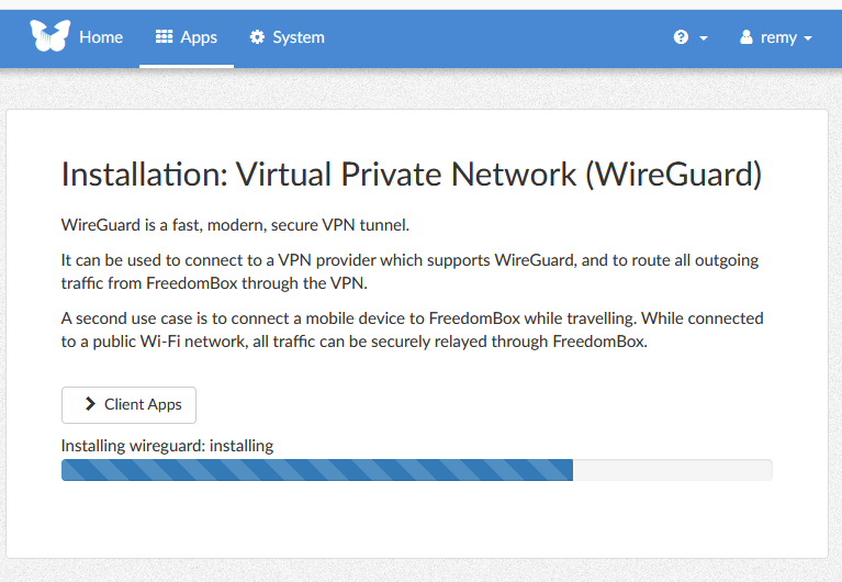 wireguard installation