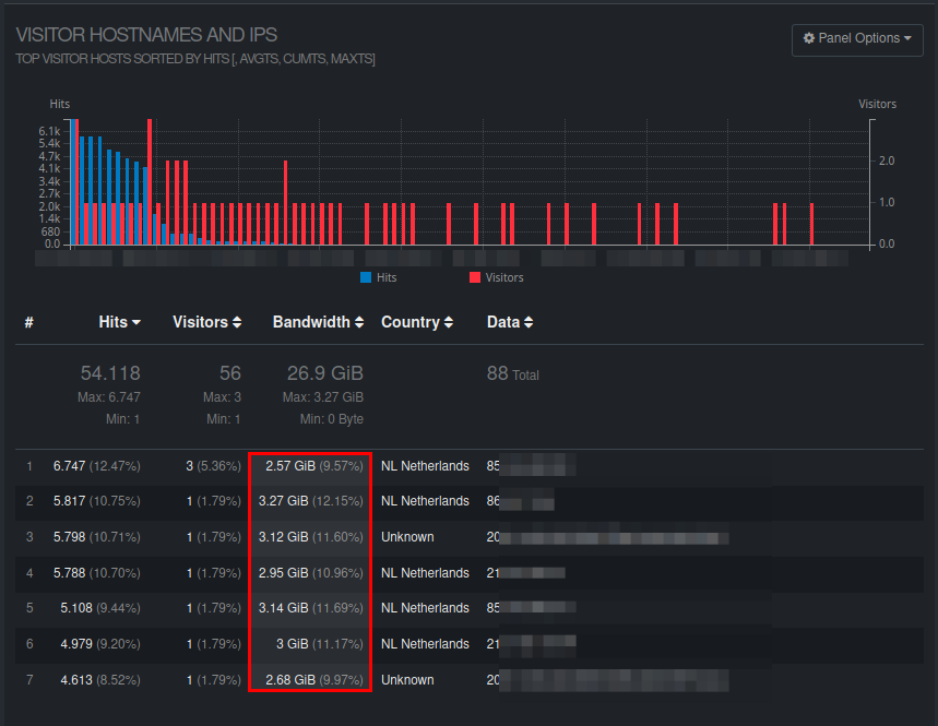 goaccess log